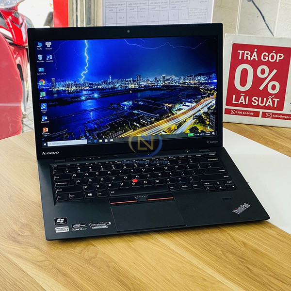 Máy tính laptop Lenovo Thinkpad X1 Carbon Gen1 i5-3427U Ram 8G SSD 256G 14 inch Siêu Bền | BigBuy360 - bigbuy360.vn