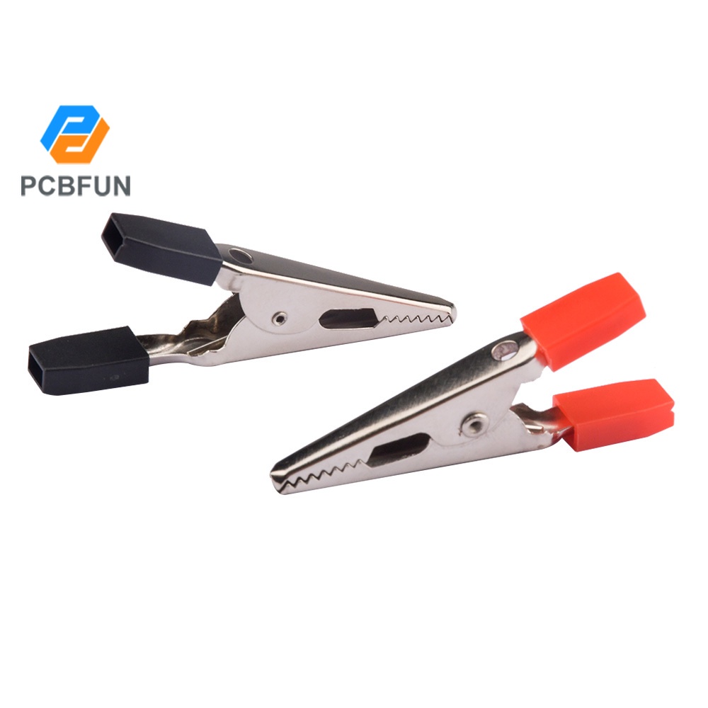 Kẹp cá sấu thử điện PCBFUN 028 5A 13mm cao cấp tiện dụng