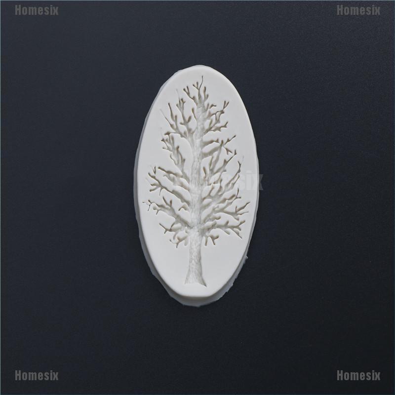 Khuôn Silicone Tạo Hình Cây Trang Trí Bánh
