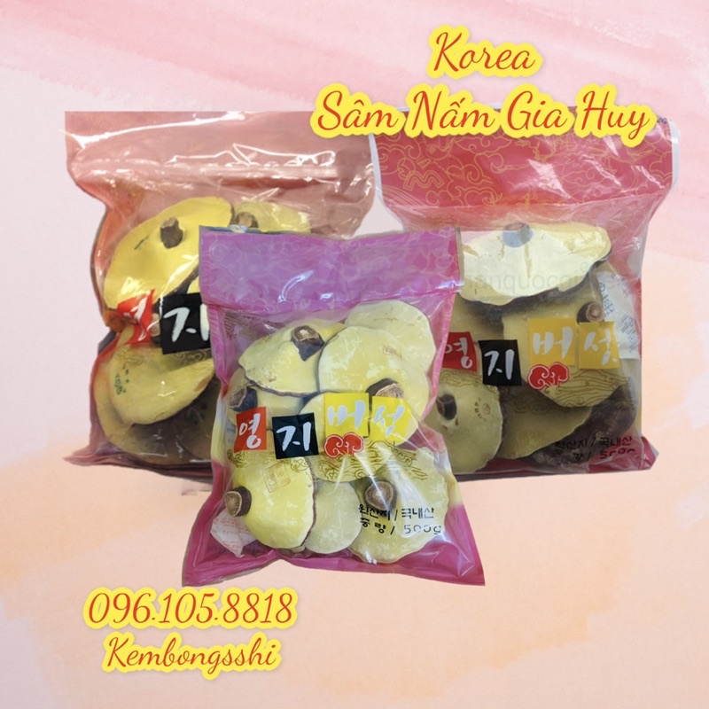 [HÀNG MỚI ] Nấm Linh Chi Vàng Túi Nửa Kí Hàn Quốc