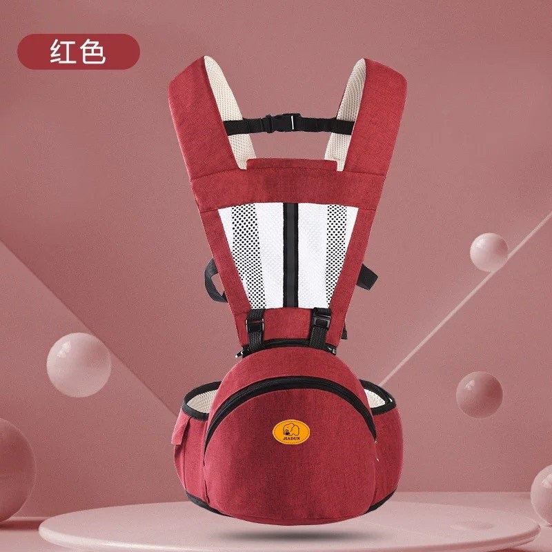 Địu ngồi dạng lưới tích hợp túi đựng đồ