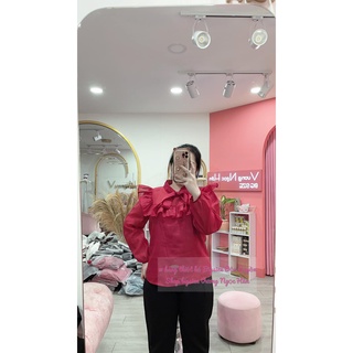 ÁO TIỂU THƯ CỘT NƠ CỔ BIGSIZE