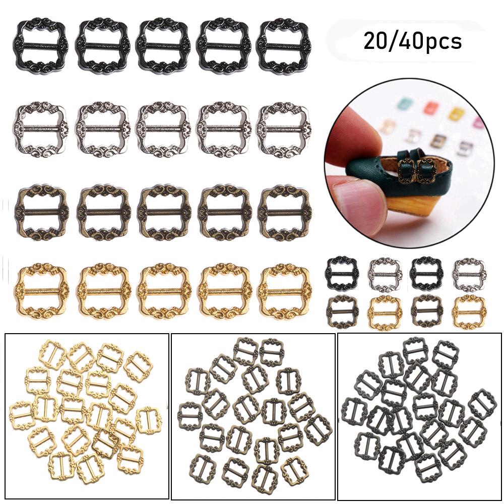 Set 20 / 40 Khóa Ba Cạnh 3.5mm / 7mm Cho Búp Bê Nữ Có 4 Màu