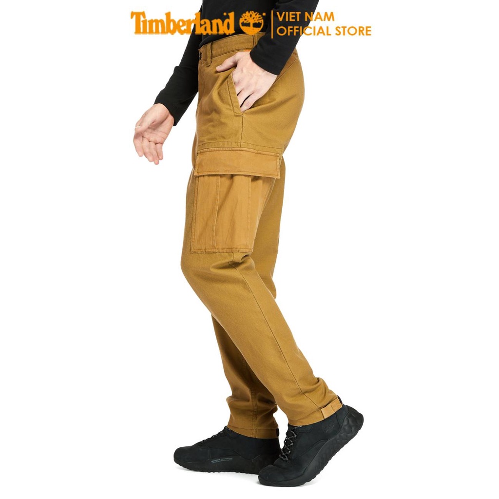 Quần Dài Nam Mixed-Media Relaxed Tapered Cargo Pants Màu Nâu Timberland TB0A2D1NIH