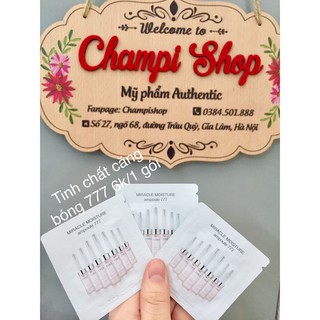 Combo 10 gói tinh chất căng bóng thần thánh ohui 777 _ gói dùng thử