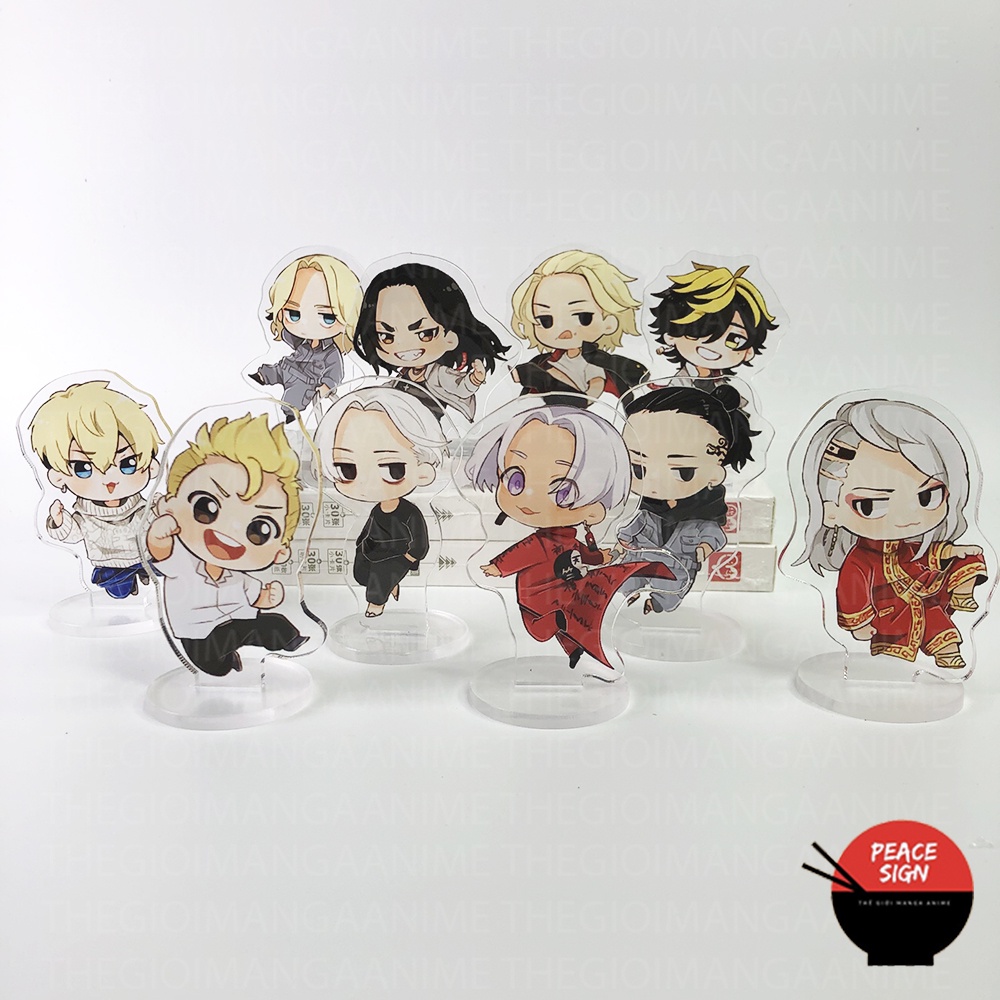 ( MINI ) Mô hình Standee TOKYO REVENGERS ver BONTEN - KỊCH TRƯỜNG CỦA TAKEMICHI anime chibi mica trưng bày