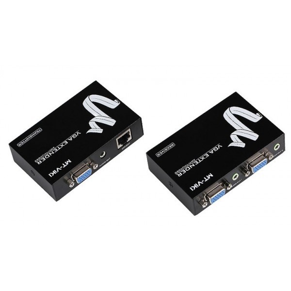 Bộ nối dài cáp VGA 100m Extender MT-100T