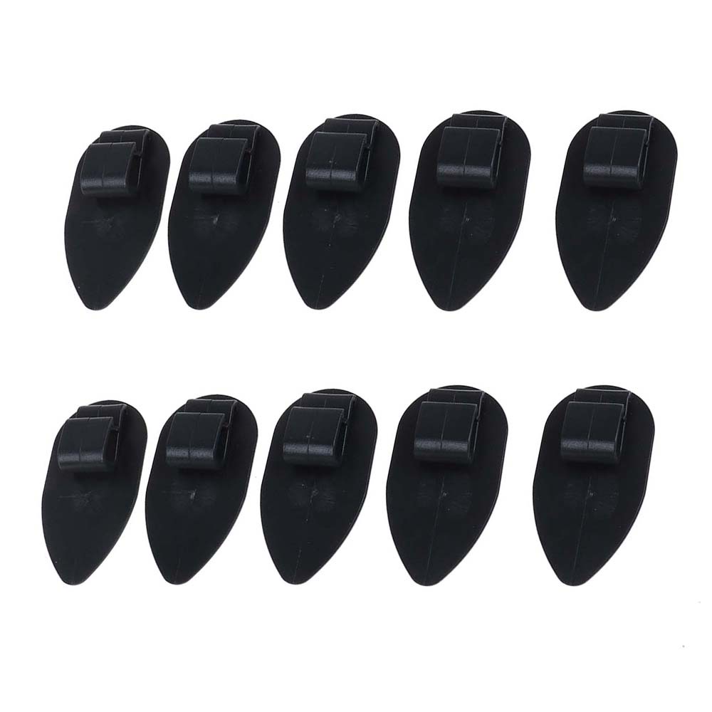 Aaron1 Set 10 Kẹp Cố Định Thảm Lót Sàn Xe Hơi Chống Trượt Siêu Bền Tiện Dụng