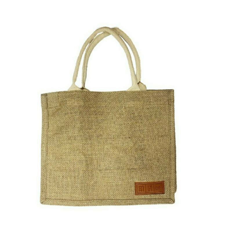 Túi Tote Vải Cói Thân Thiện Môi Trường Hada Labo