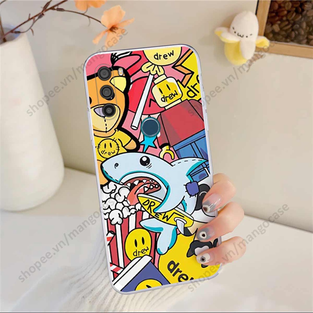 Ốp lưng điện thoại Vsmart Active 3 drew, kaws, bape cao cấp, vỏ ốp rẻ đẹp