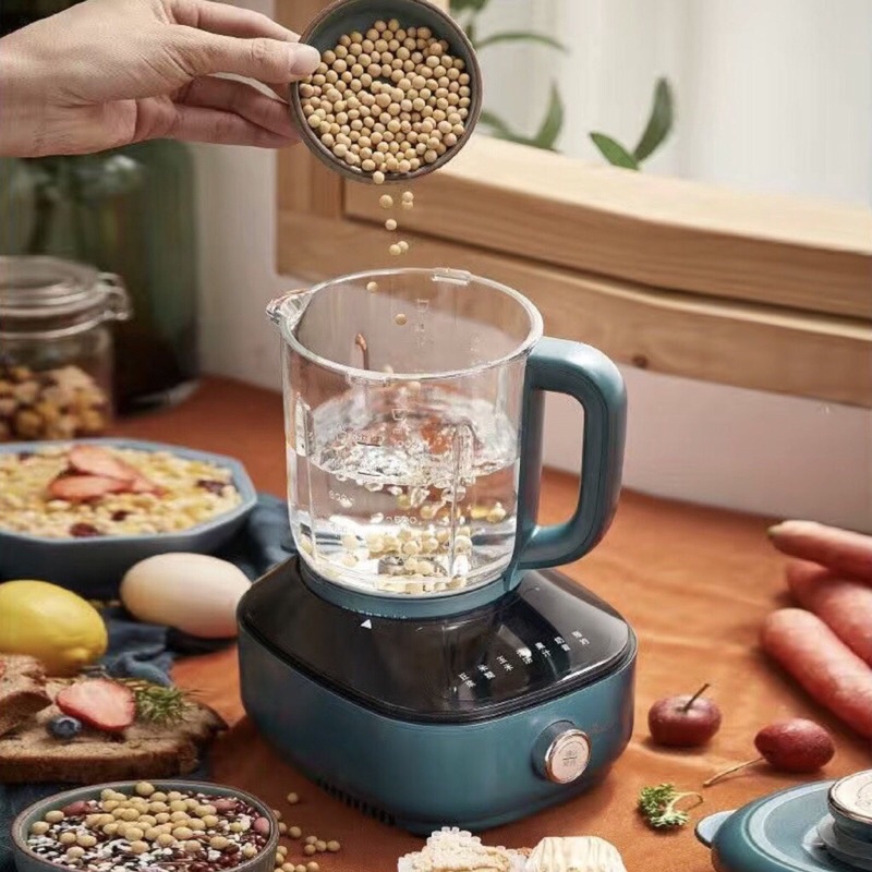 Máy Làm Sữa Hạt Bear Công Nghệ Chống Ồn Cao Cấp Xay, Nấu Sữa Hạt Tiện Lợi - B06W1