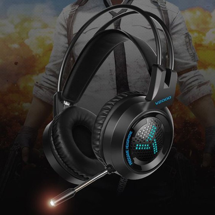 Tai Nghe Chụp Tai Với Kiểu Dáng Hầm Hố Tạo Cảm Giác Mạnh Cho Gamer