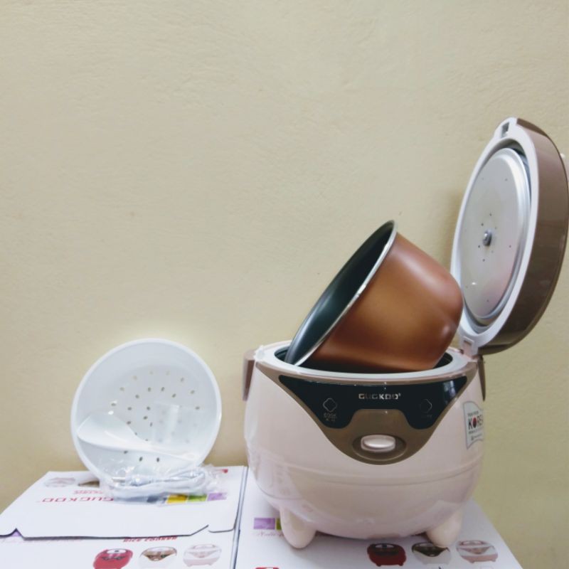 [Hàng cao cấp] Nồi cơm điện Cuckoo GK-182 1.8 lít Model 2021 có xửng hấp (3-6 người ăn) - Bảo hành 12 tháng
