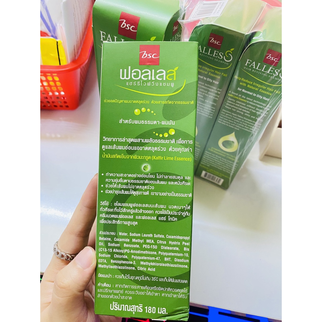 Dầu Gội Giảm Rụng Tóc Falless Thái Lan 180ml