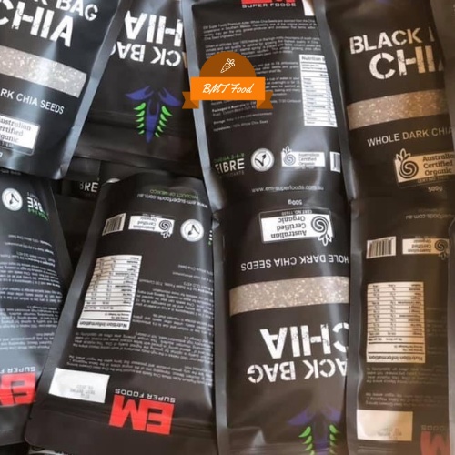 50gr Hạt Chia Đen Úc Hữu Cơ - Black Bag Chia Seed