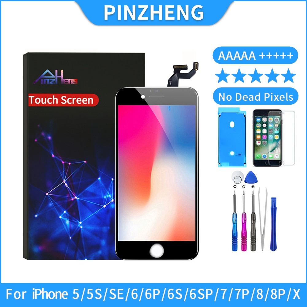 Màn Hình Cảm Ứng LCD 3D Thay Thế Dành Cho iPhone 6 6s 7 8 Plus 5 5S SE 2020