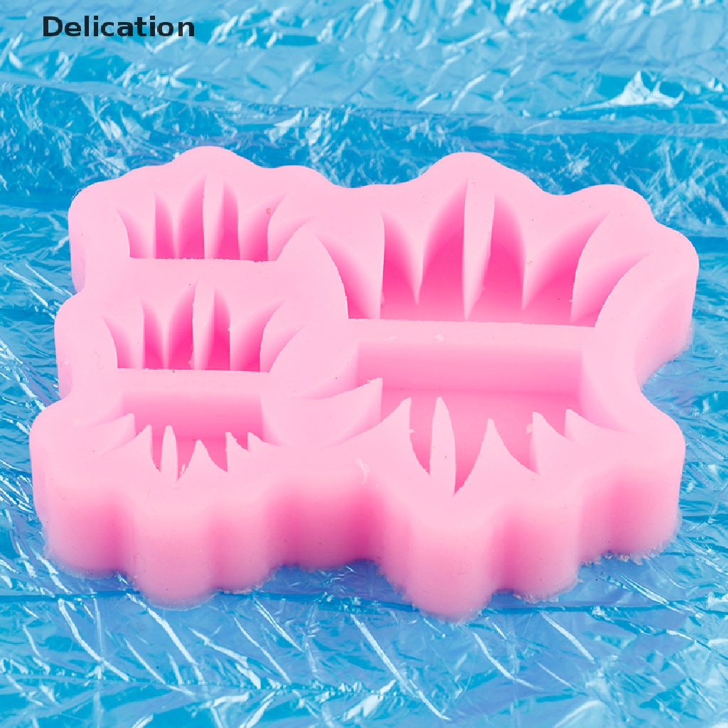 Khuôn silicone tạo hình cỏ làm bánh kẹo DIY tiện dụng
