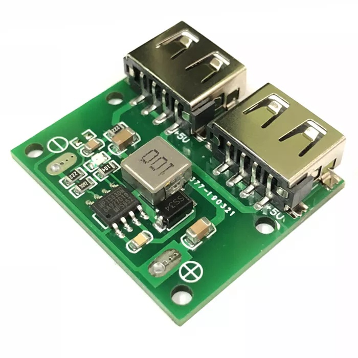 Mô đun hạ áp dc-dc 9V / 12V / 24V sang 5V USB 3A 6-26V
