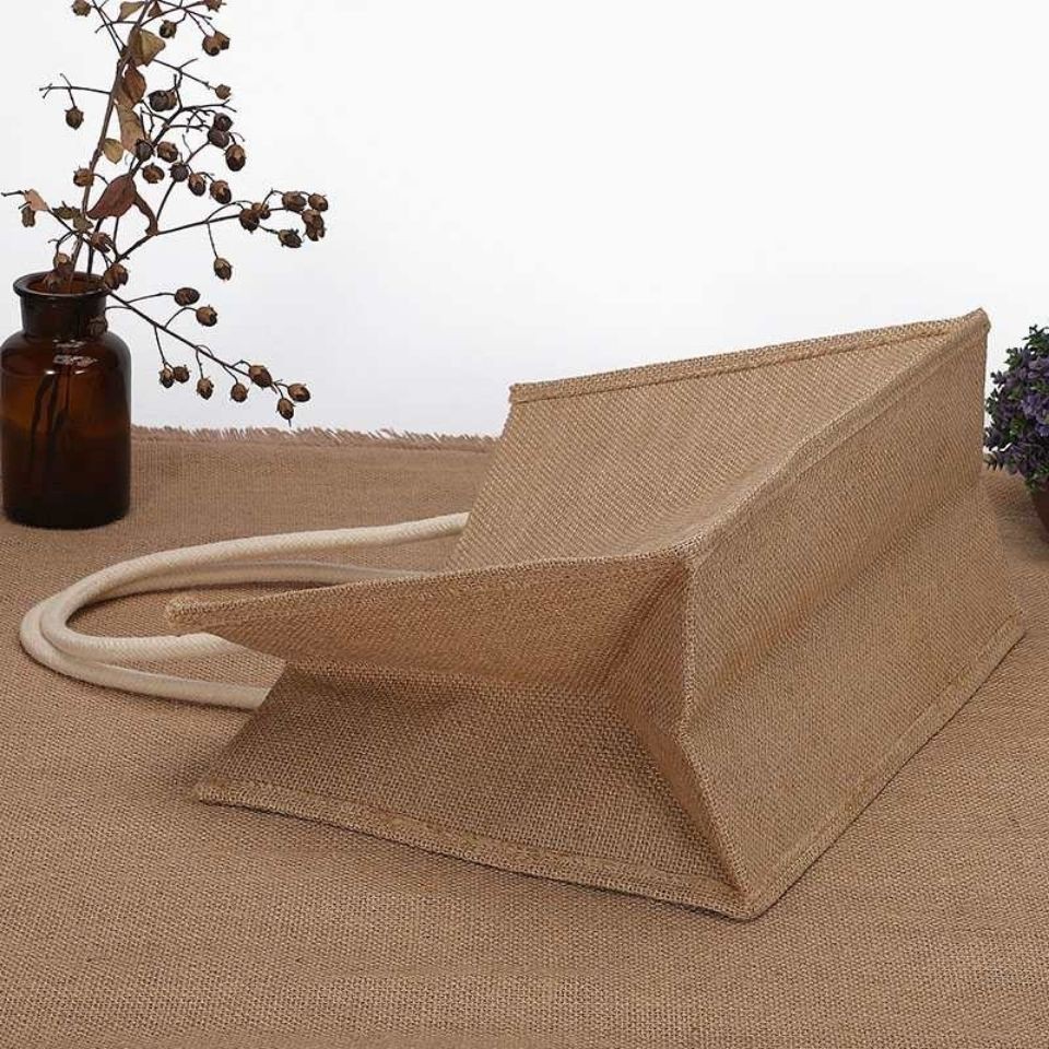 Túi sợi đay thân thiện môi trường đựng cơm trưa tiện lợi