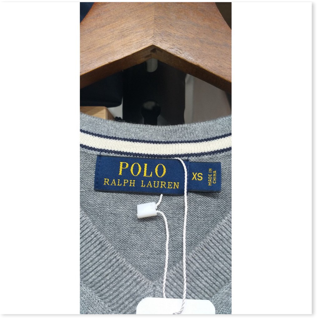 👍 Xả Tết 2021 - Áo len tăm nam cổ v Polo Ralph Lauren xuất dư xịn * 👍