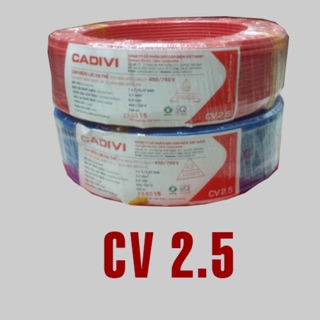 Dây cáp 7 sợi CV2.5 CADIVI HÀNG CHÍNH HÃNG nếu sai 1 đền 10