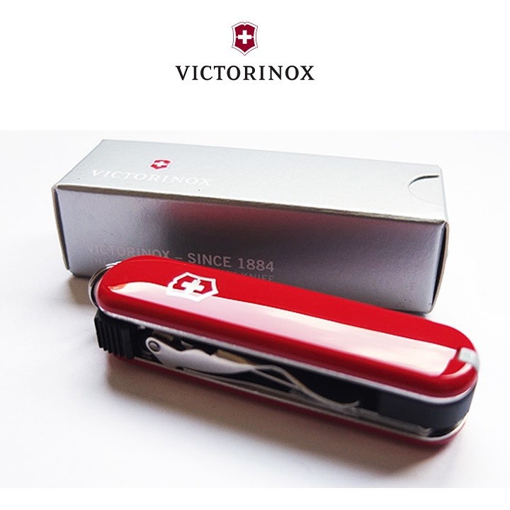 [BỀN ĐẸP] Dụng Cụ Đa Năng VICTORINOX Nail Clip 582 Màu Đỏ 0.6453