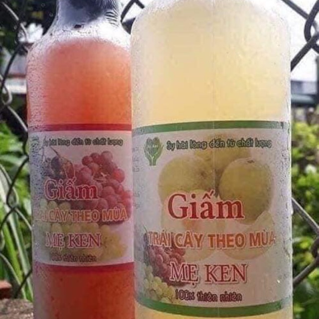 Combo Giấm táo mẹ Ken