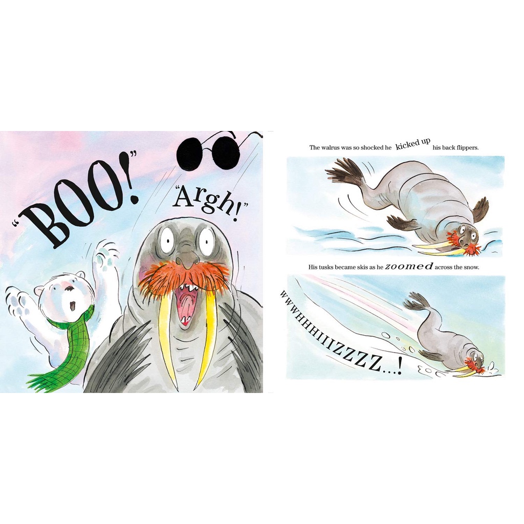 Sách thiếu nhi tiếng Anh: The Bear Who Went Boo! - David Walliams