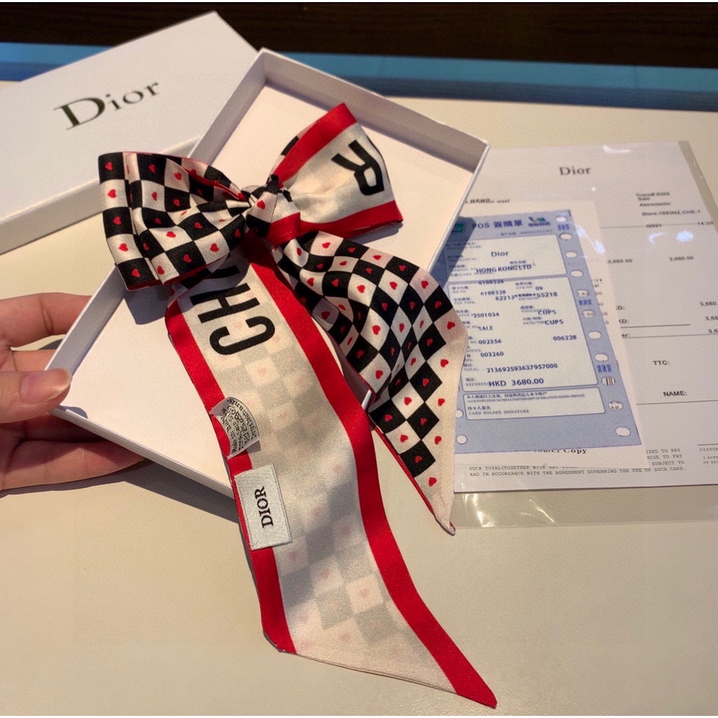 Khăn Quàng Cổ / Khăn Quàng Cổ / Túi Xách Bằng Lụa Họa Tiết Kẻ Sọc In Chữ Kiểu Cổ Điển Thời Trang 2022