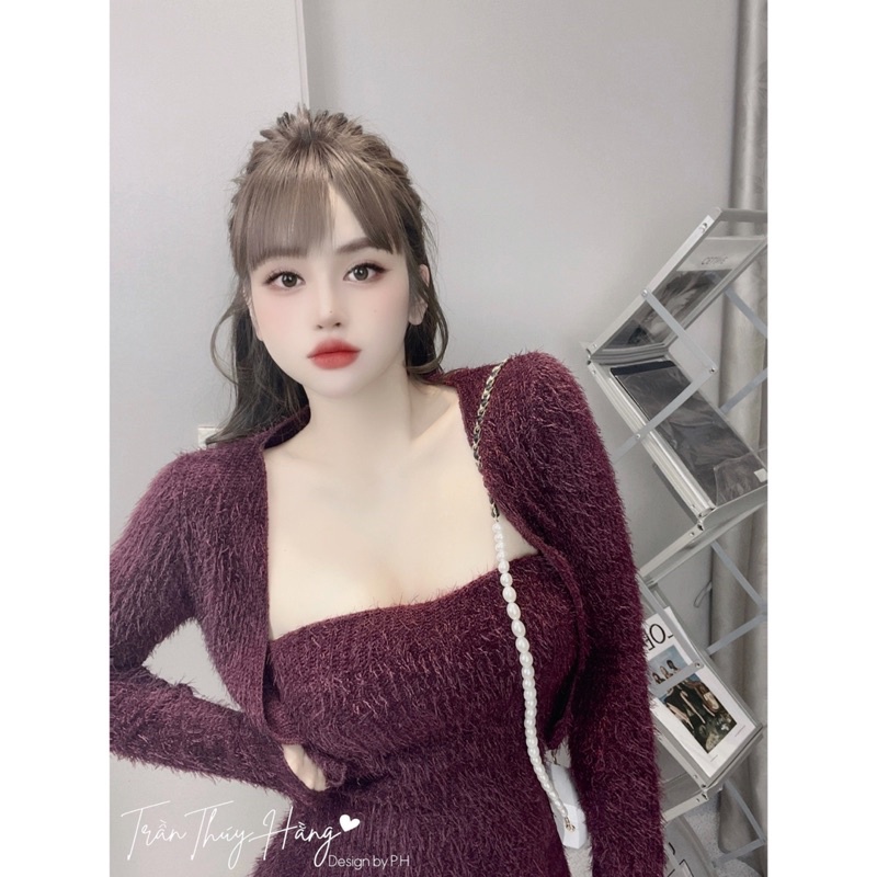 Set Váy + Áo choàng Sang Chảnh Xinh Xỉu