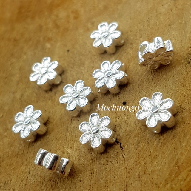 [FREE SHIP] Charm hoa bạc cao cấp cực xinh - Hàng siêu đẹp loại 1 PH352