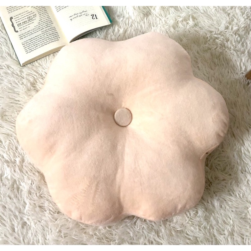 Đệm ghế, gối trang trí, gối tựa gối ôm hình bông hoa - Kanta store