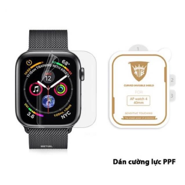 Dán dẻo PPF bảo vệ Full màn hình Apple watch phục hồi trầy xước nhẹ.