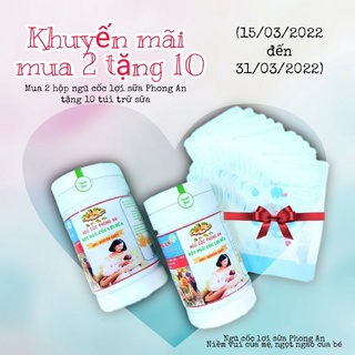 Ngũ cốc lợi sữa 18 loại hạt -ngũ cốc phong an - hộp 500g