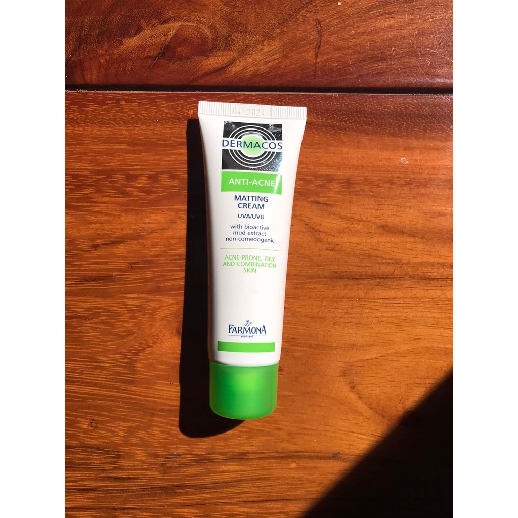 Kem Dưỡng Kháng Khuẩn Dermacos Farmona Anti Acne Matting Cream 50ml