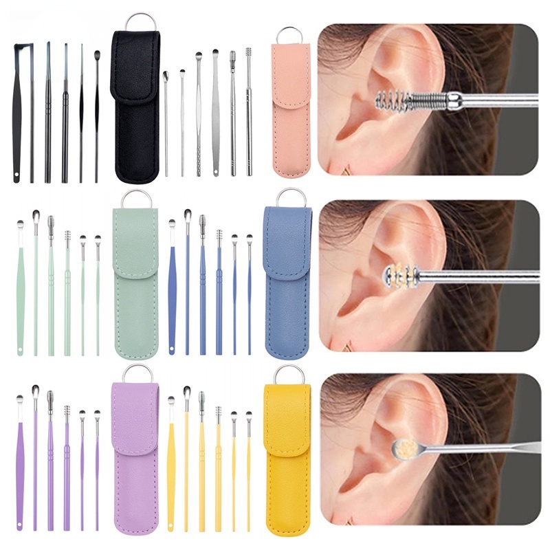 Set 6 Dụng Cụ Lấy Ráy Tai Chuyên Dụng
