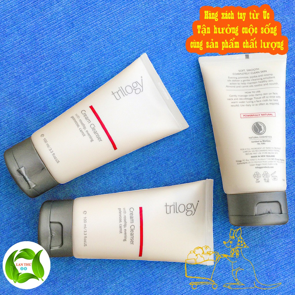 Sữa rửa mặt Trilogy Cream Cleanser 100ml
