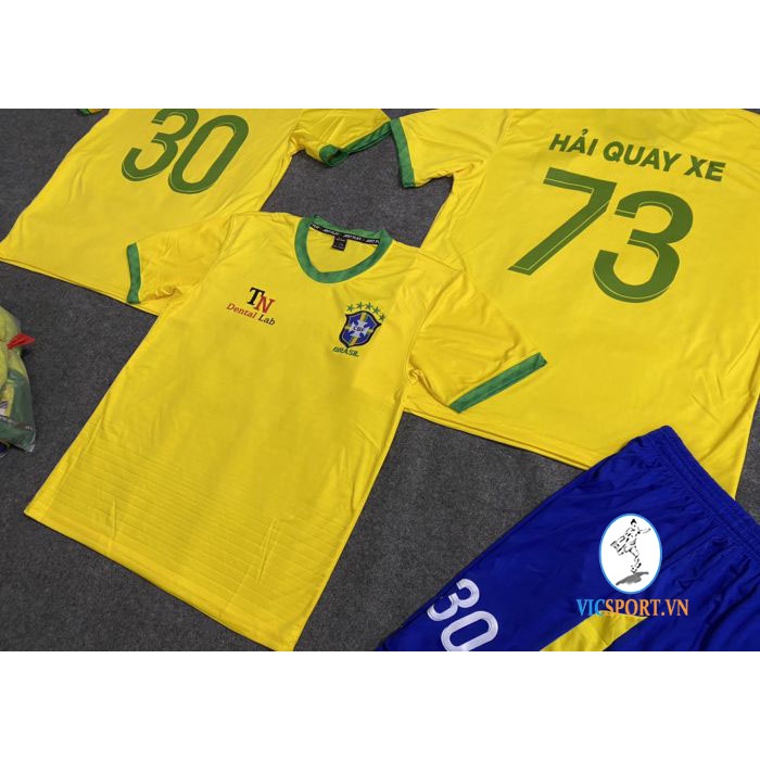 Áo bóng đá Brazil , Quần áo đá banh đội tuyển Brazil mới nhất 2022 2023 - Vicsport