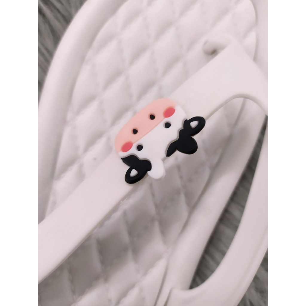 JY217 - Dép xỏ ngón hình bò sữa đáng yêu