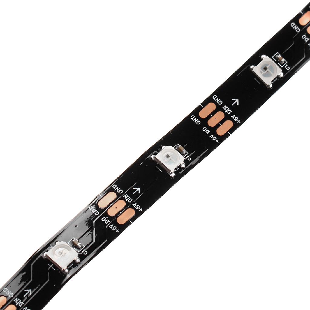 Bộ Dây Đèn Led 5050 Rgb 5050 Ws2812 Kèm Điều Khiển Từ Xa Dc5V