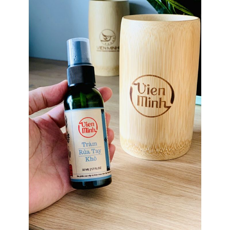 Xịt rửa tay khô viên minh ☘ sát khuẩn nhanh mùi thơm dễ chịu