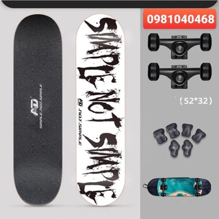 WITESS AD chính hãng ván trượt cao cấp SIZE 80x 20S Loại bánh AAA+ các mẫu