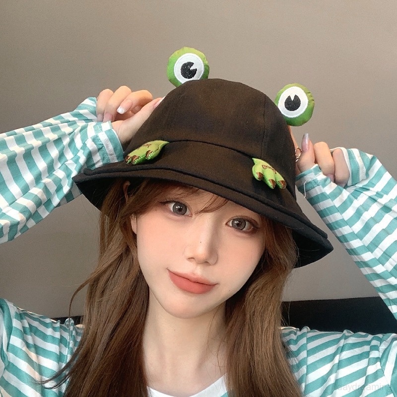 Mũ Tai Bèo Chống Nắng Hình Động Vật Dễ Thương Phong Cách Hàn Quốc