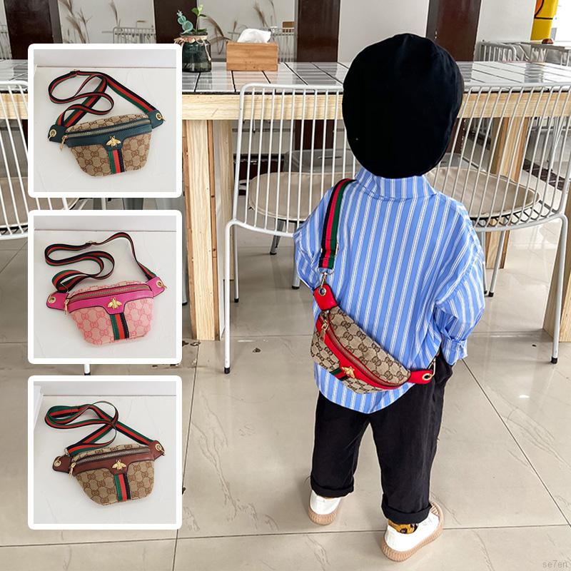 Túi đeo vai/chéo ngực họa tiết chữ thời trang cho bé 1-7 tuổi