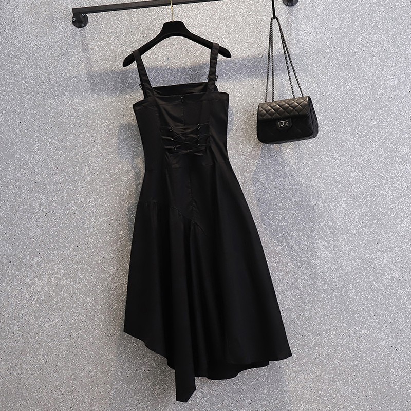 🌸Hàng Order🌸Váy Bigsize  2 Dây Phối Dây Đan Eo Chân Váy Xếp Tầng Lệch Cá Tính 🌸Hàng Quảng Châu | BigBuy360 - bigbuy360.vn