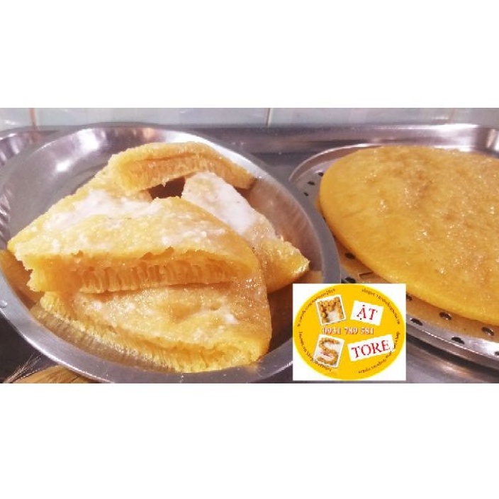 1 Ổ Bánh Bò Thốt Nốt Mật Tân Châu Xứ Lụa Chính gốc