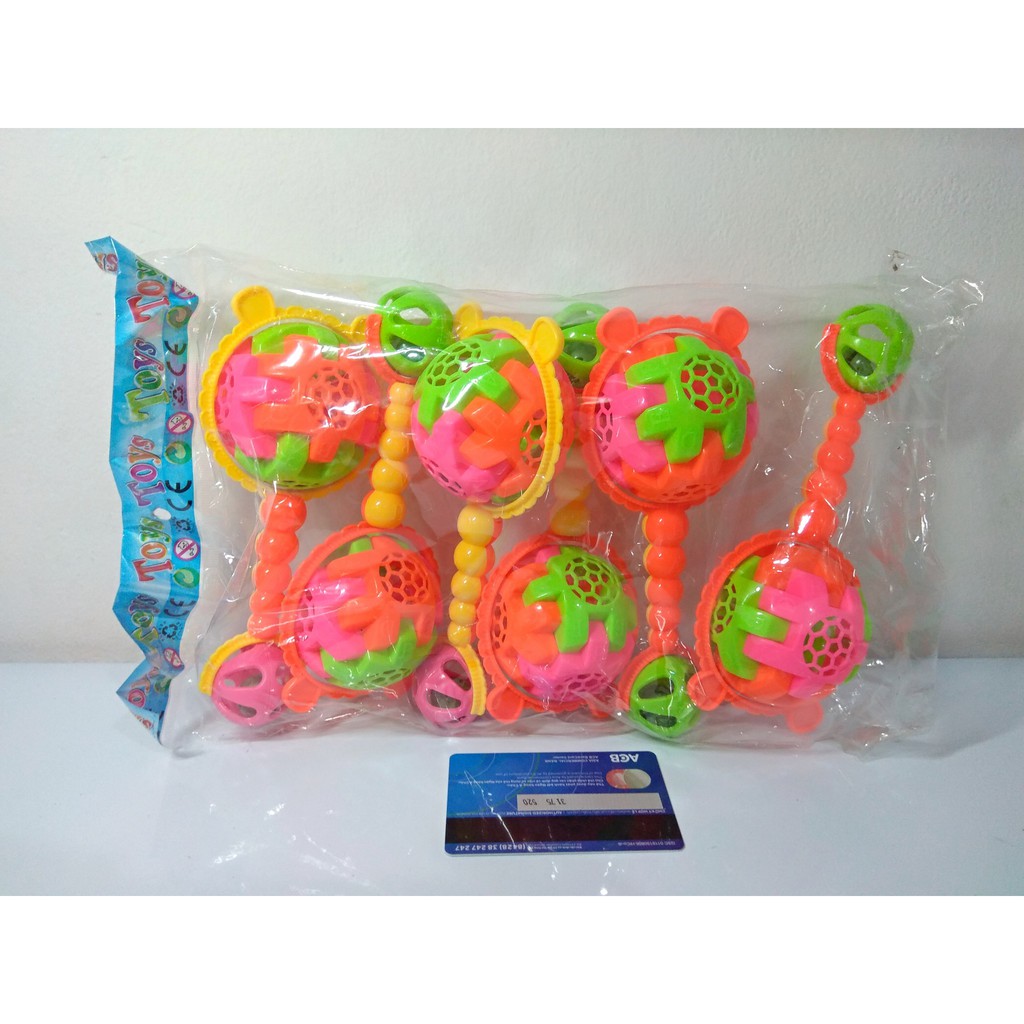 Bộ xúc xắc cầm tay cho bé yêu. Đồ chơi tập phản xạ cho con yêu.