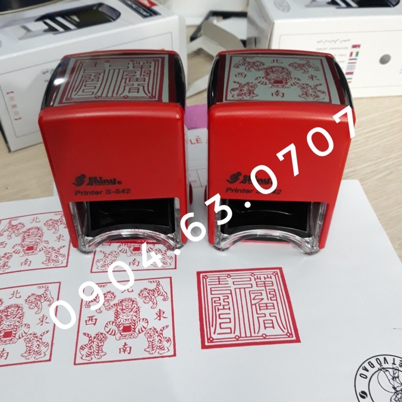 Khắc dấu nhà chùa, Tam bảo, thái thượng lão quân, ngũ hổ , logo,  chữ ký,  bản mệnh, liền mực ,kích thước 3-4cm