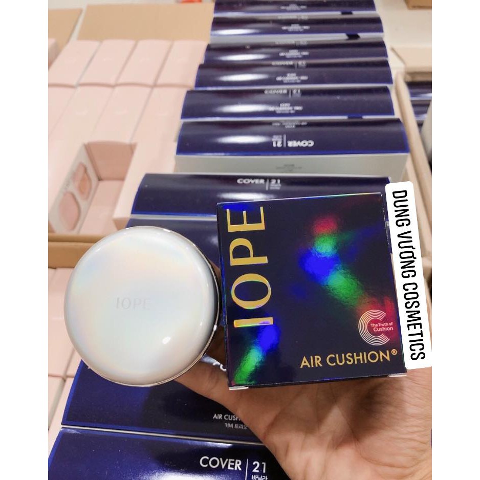 Phấn Nước IOPE Air Cushion Intense Cover SPF50+ PA+++ ( 15g*2 )