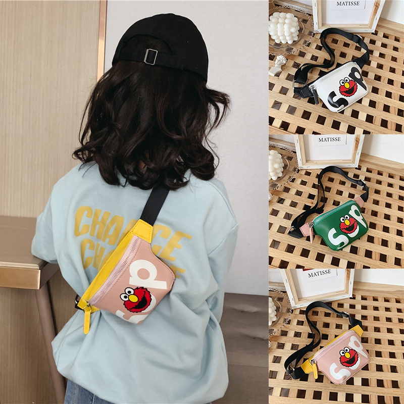 Túi đeo chéo in họa tiết dễ thương cho trẻ em